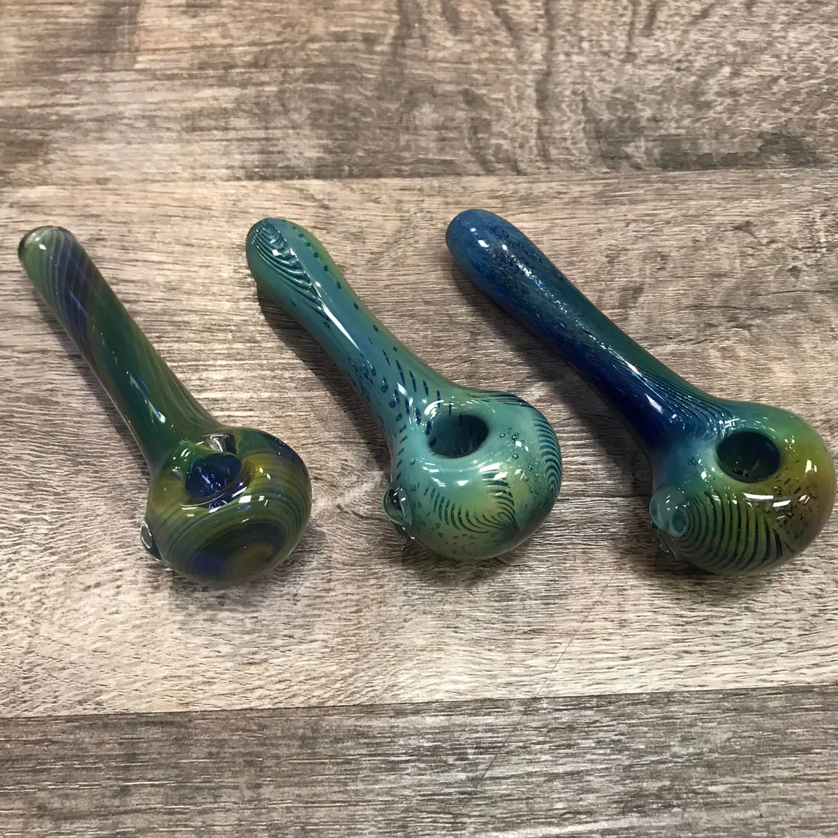 Antony Rigles Fumed Linework Spoon 1