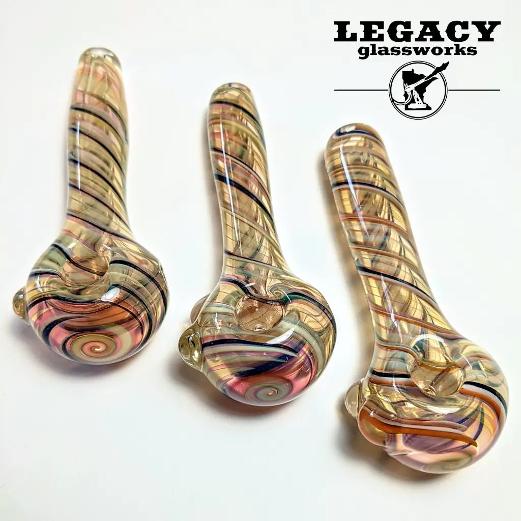 Antony Rigles Swirly Fumed Spoon 1