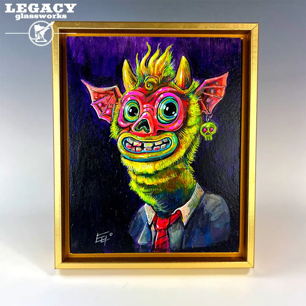 Eli Libson Painting “Dan The Demon” 1