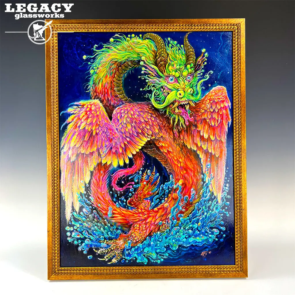 Eli Libson Painting “Storm Dragon” 1