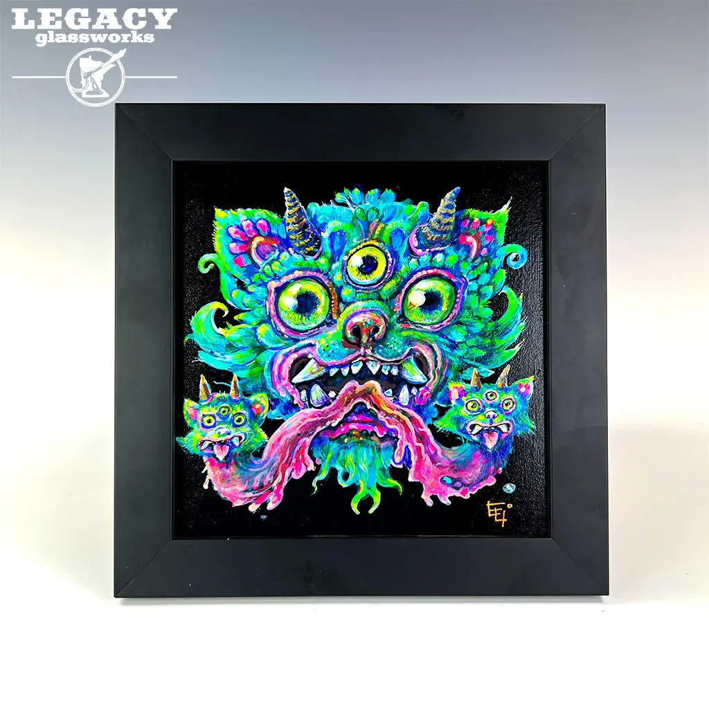 Eli Libson Painting “Cat Scratch Fever” 1