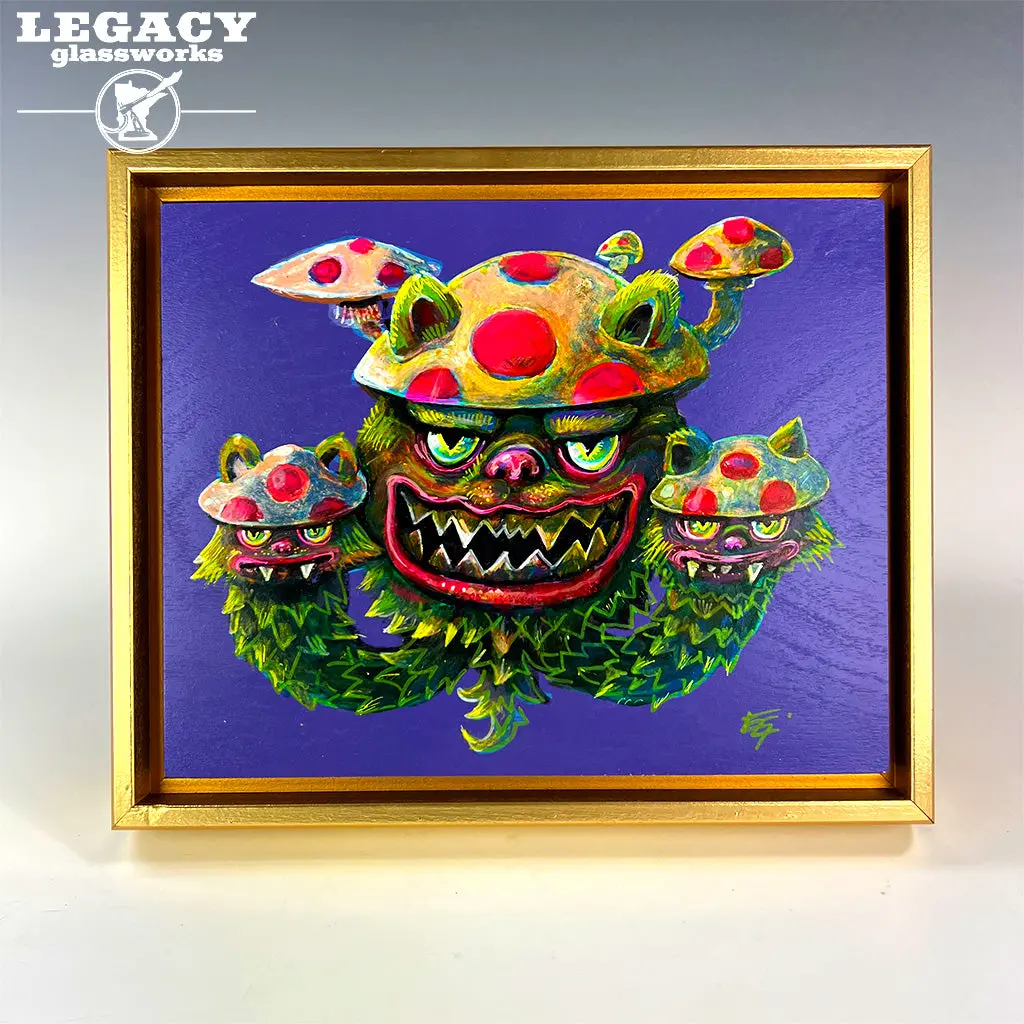 Eli Libson Painting “Mushroom Demon” 1