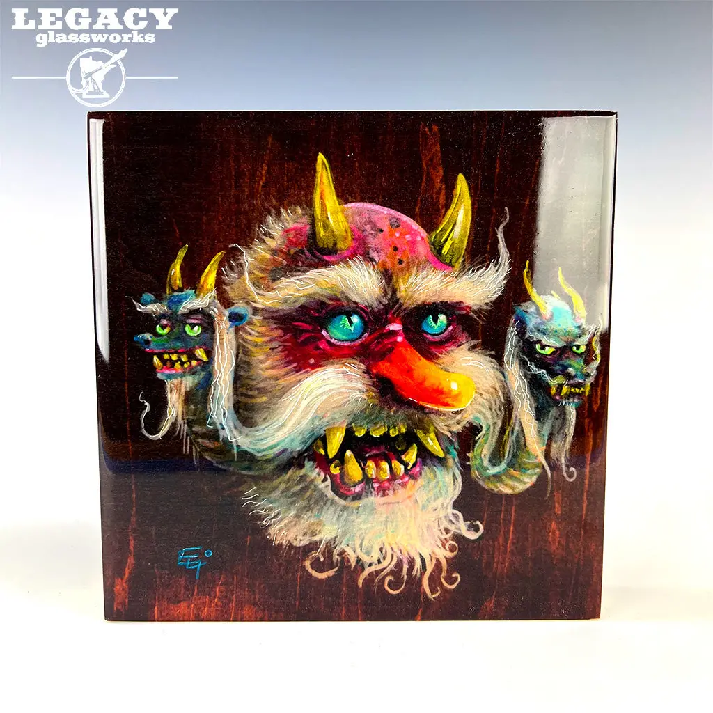 Eli Libson Painting “Mustachio” 1