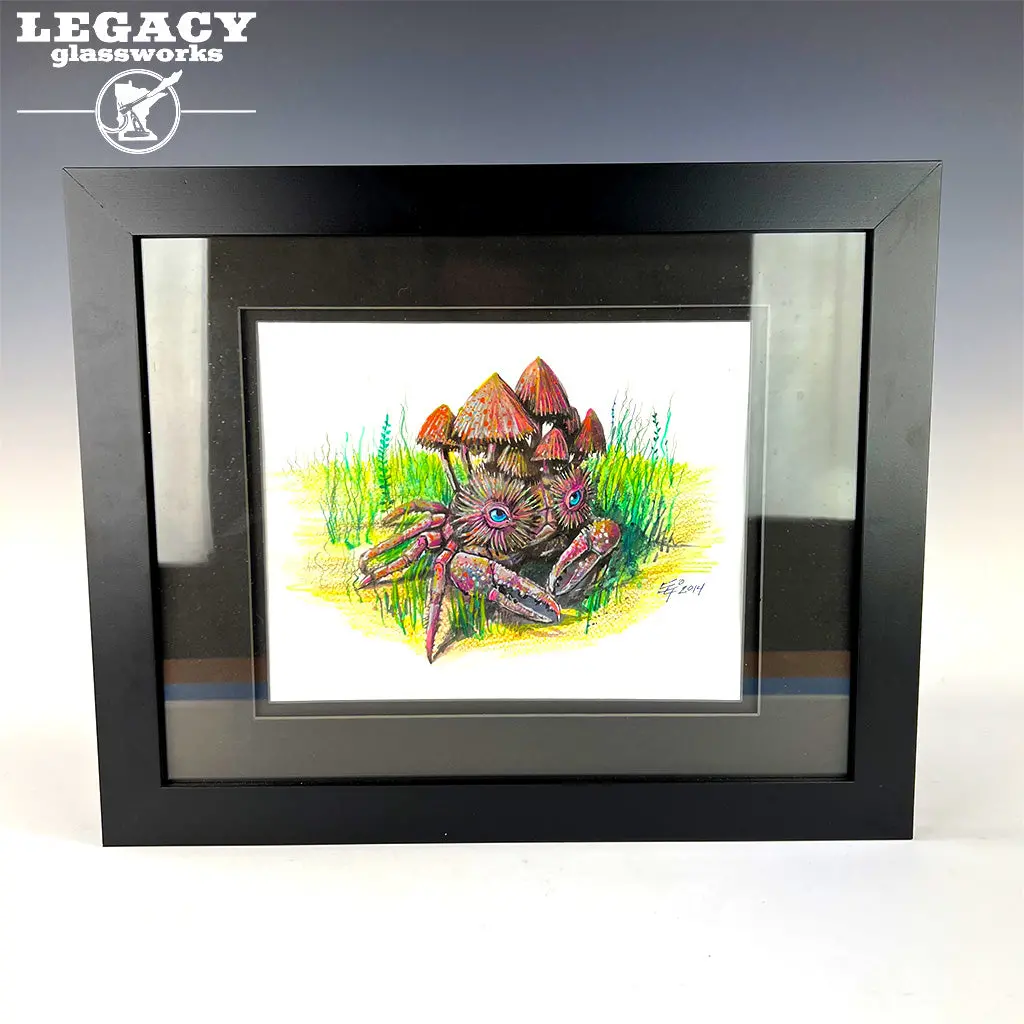 Eli Libson Painting “Mushroom Crab” 1