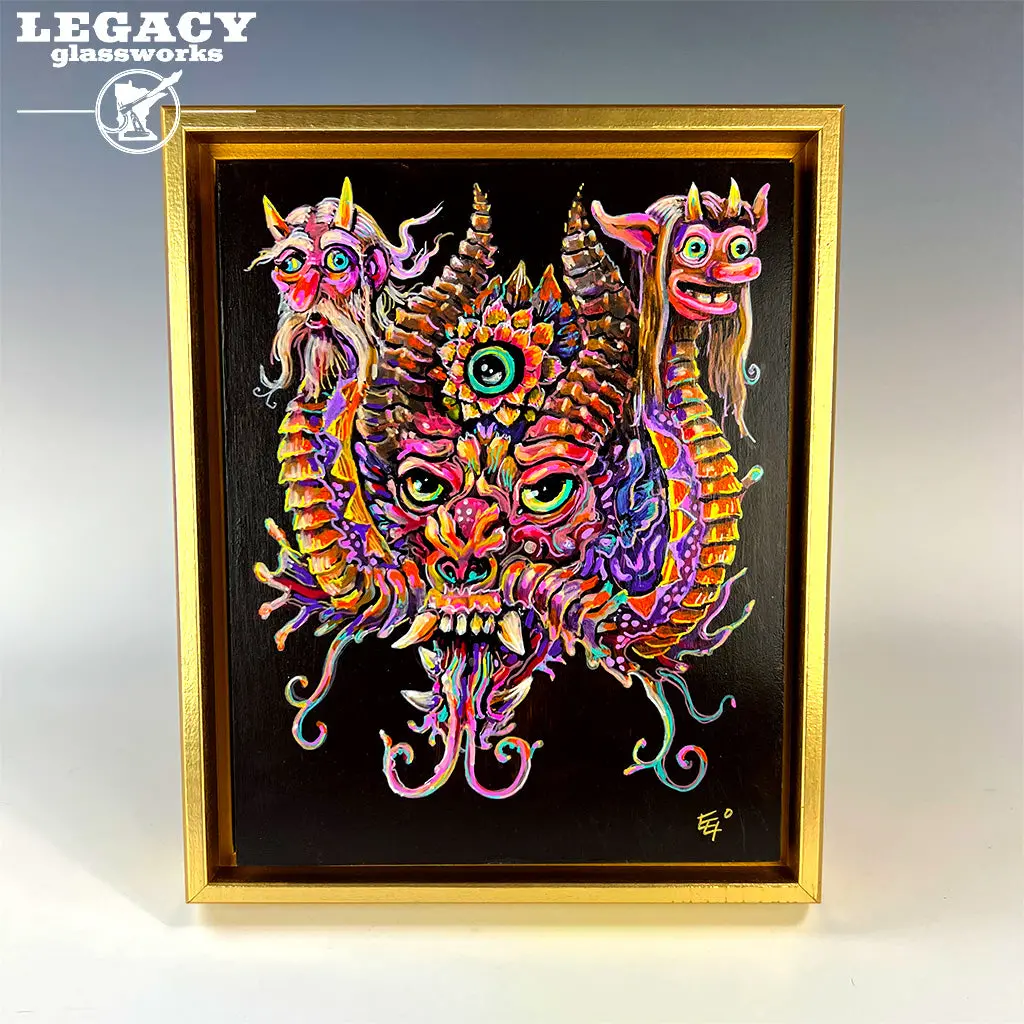 Eli Libson Painting “Third Eye Demon” 1