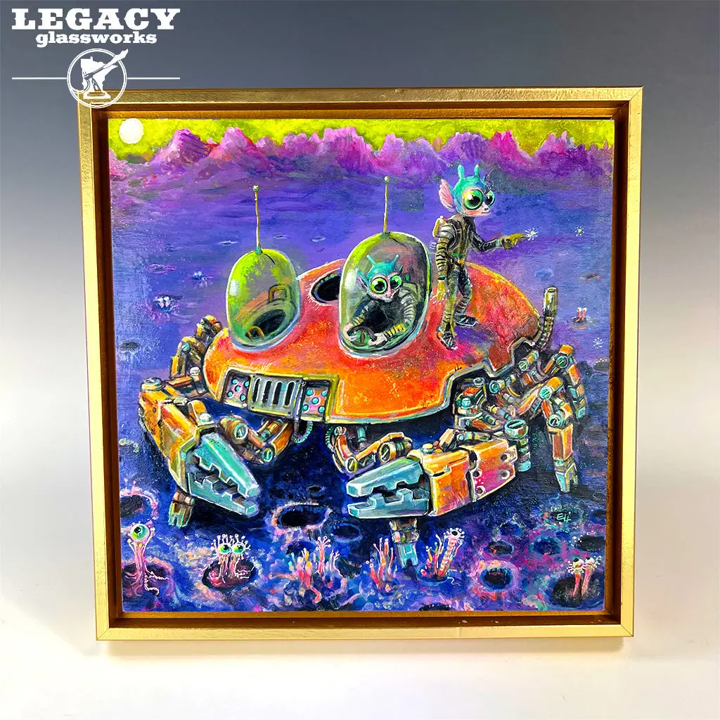 Eli Libson Painting “Crustacean Cruiser” 1