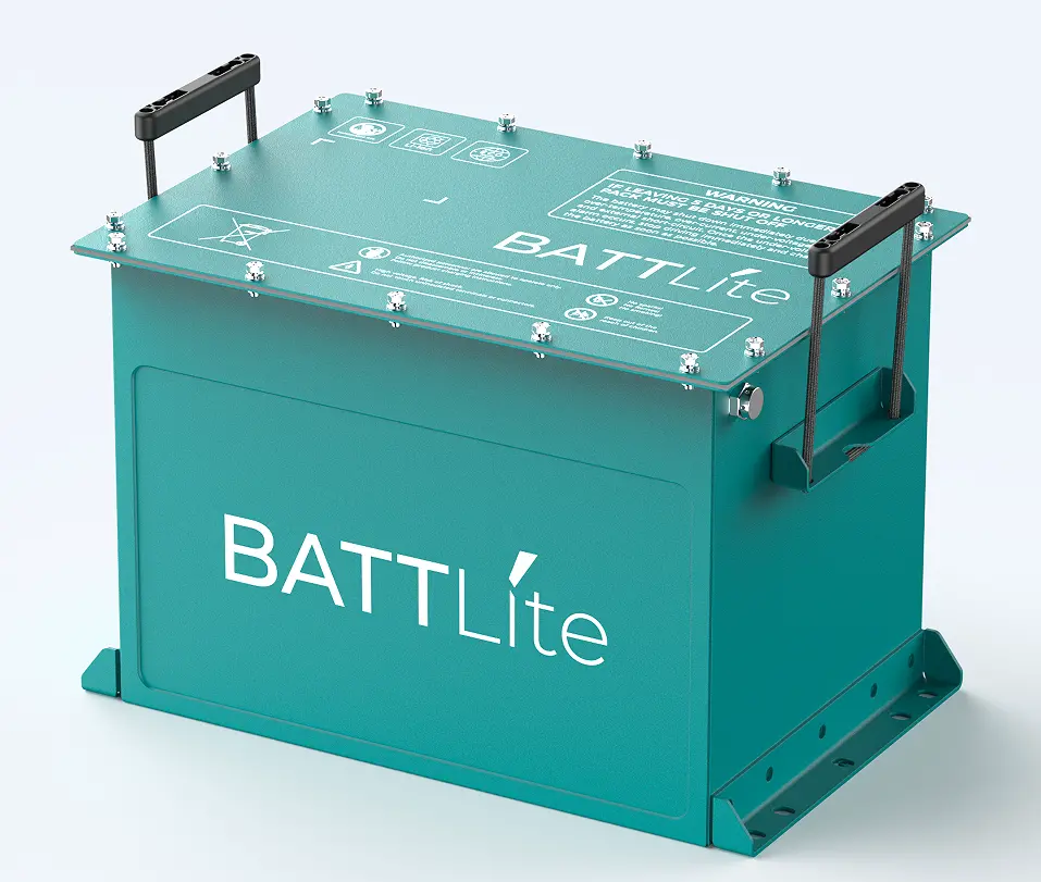 Battlite Lithium Golf Cart Battery Lifepo4 48V 100Ah - Full Drop In Play Kit 1