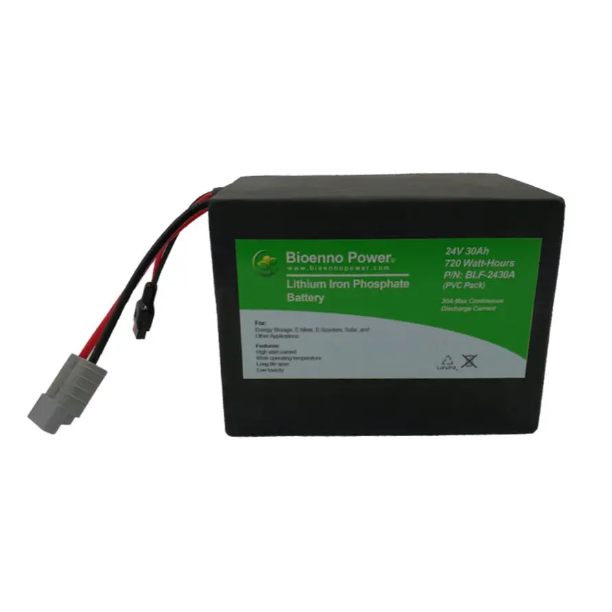 24V, 30Ah Lfp Battery (Pvc, Blf-2430A) 1