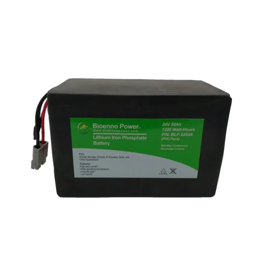 24V, 50Ah Lfp Battery (Pvc, Blf-2450A) 1