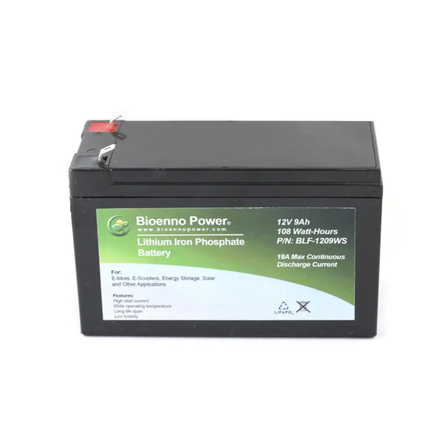 12V, 9Ah Lfp Battery (Abs, Blf-1209Ws) 1