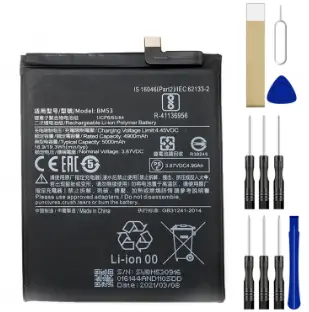 Bm53 Replacement Battery For Xiaomi Mi 10T Pro 5G M2007j3sg M2007j17c 1