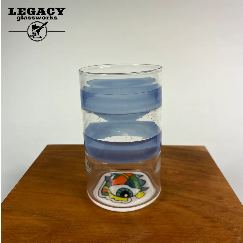 Bennie Glass Psychedelic Eye Disk Flip Cup 1