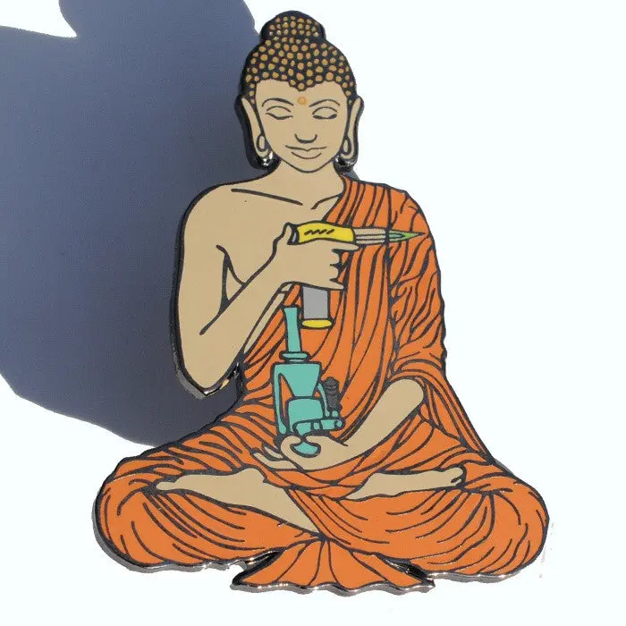 Torchin' Buddah Hat Pin 1