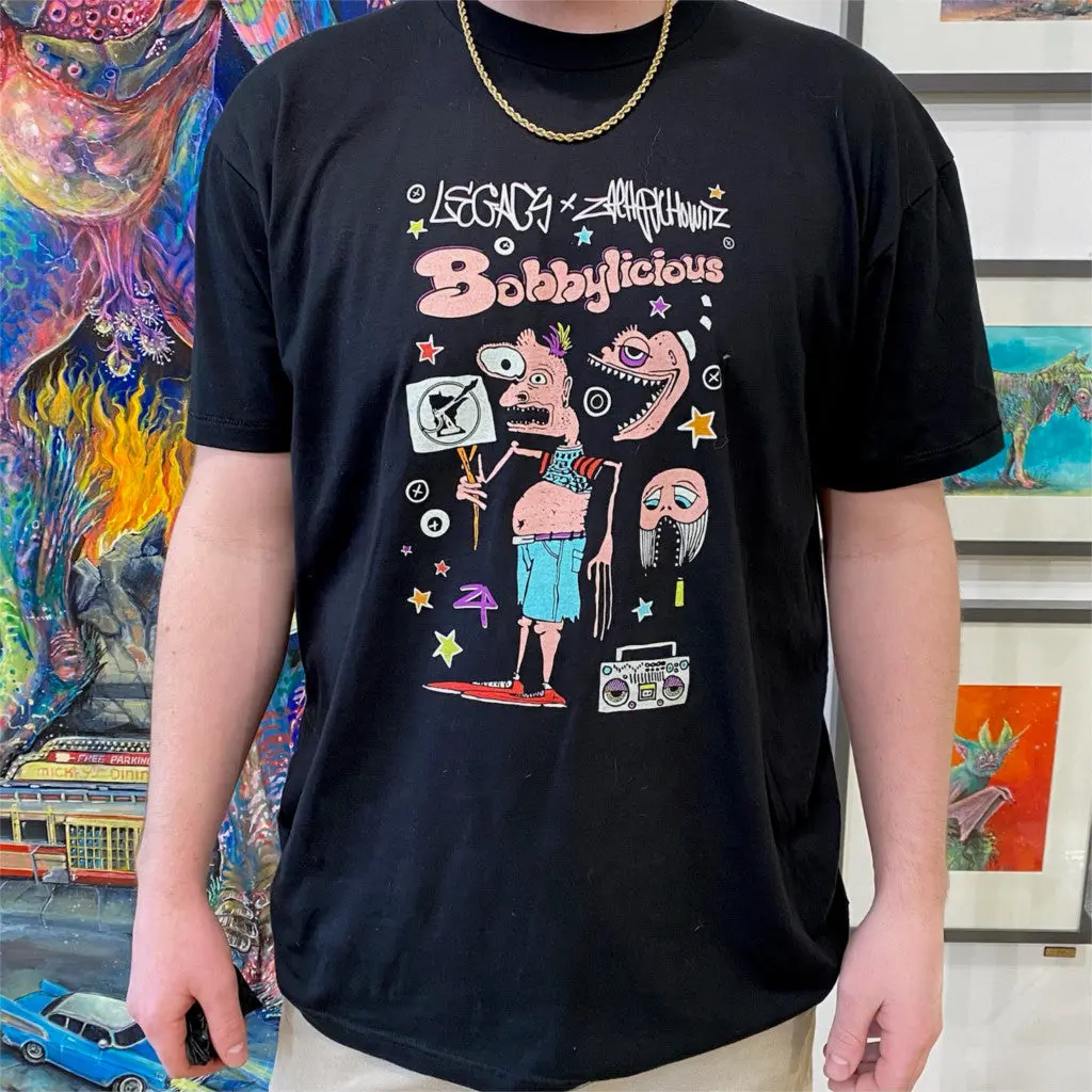 Zach Puchowitz X Legacy Glassworks "Bobbylicious" Tshirt 1