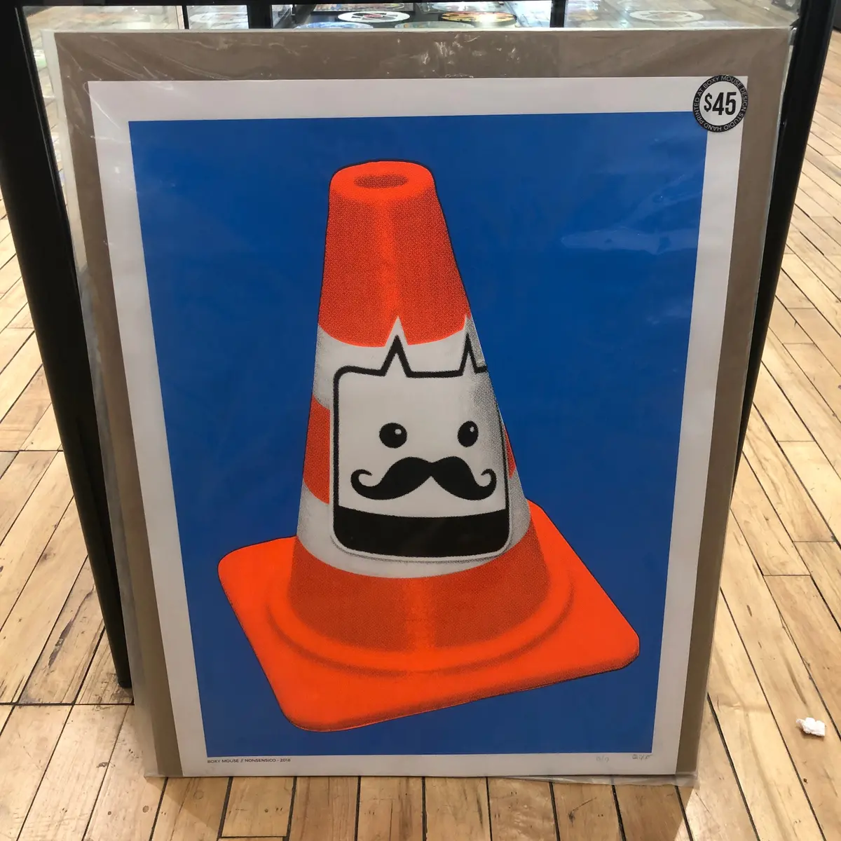 Boxy Mouse Cone Print 1