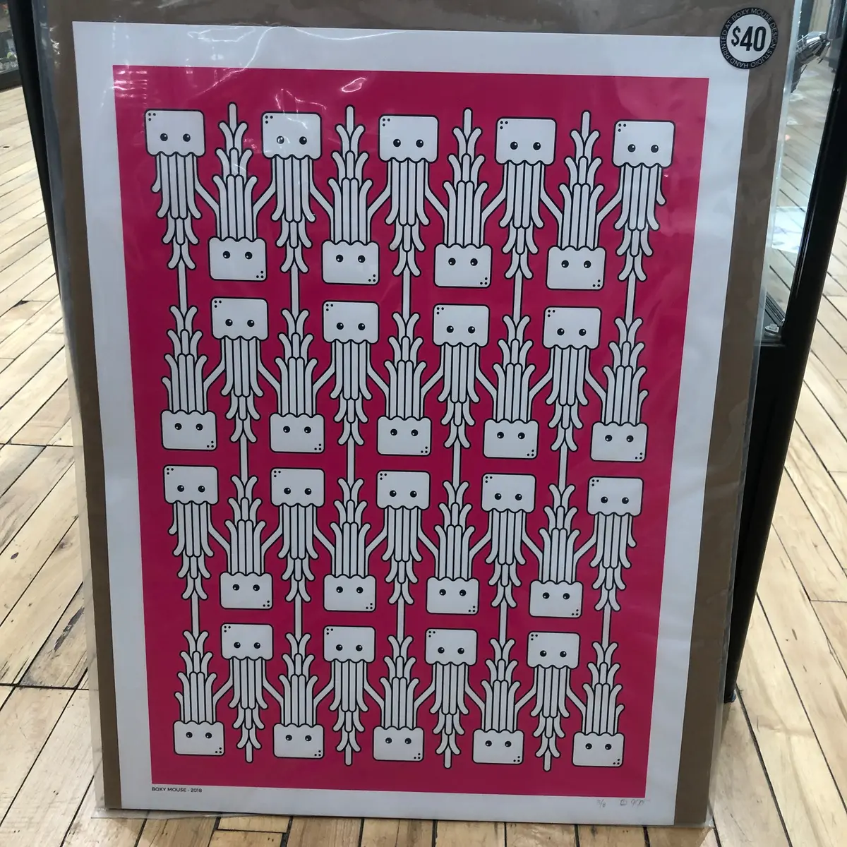 Boxy Mouse Squid Print 1