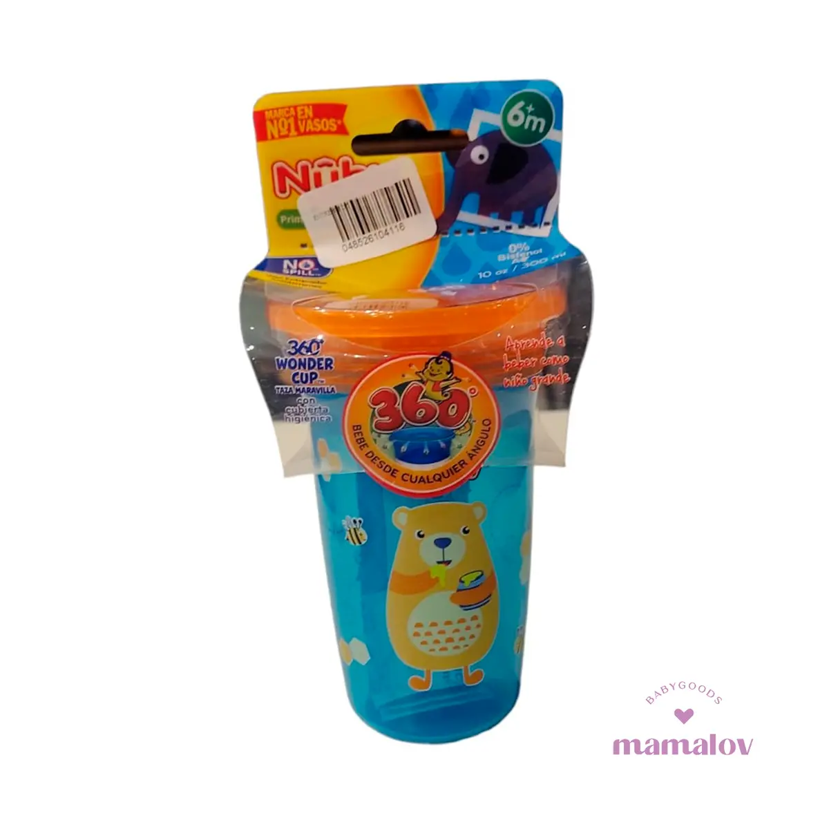 Vaso Entrenador Antiderrames 360 8Oz - 10411 Nuby 1