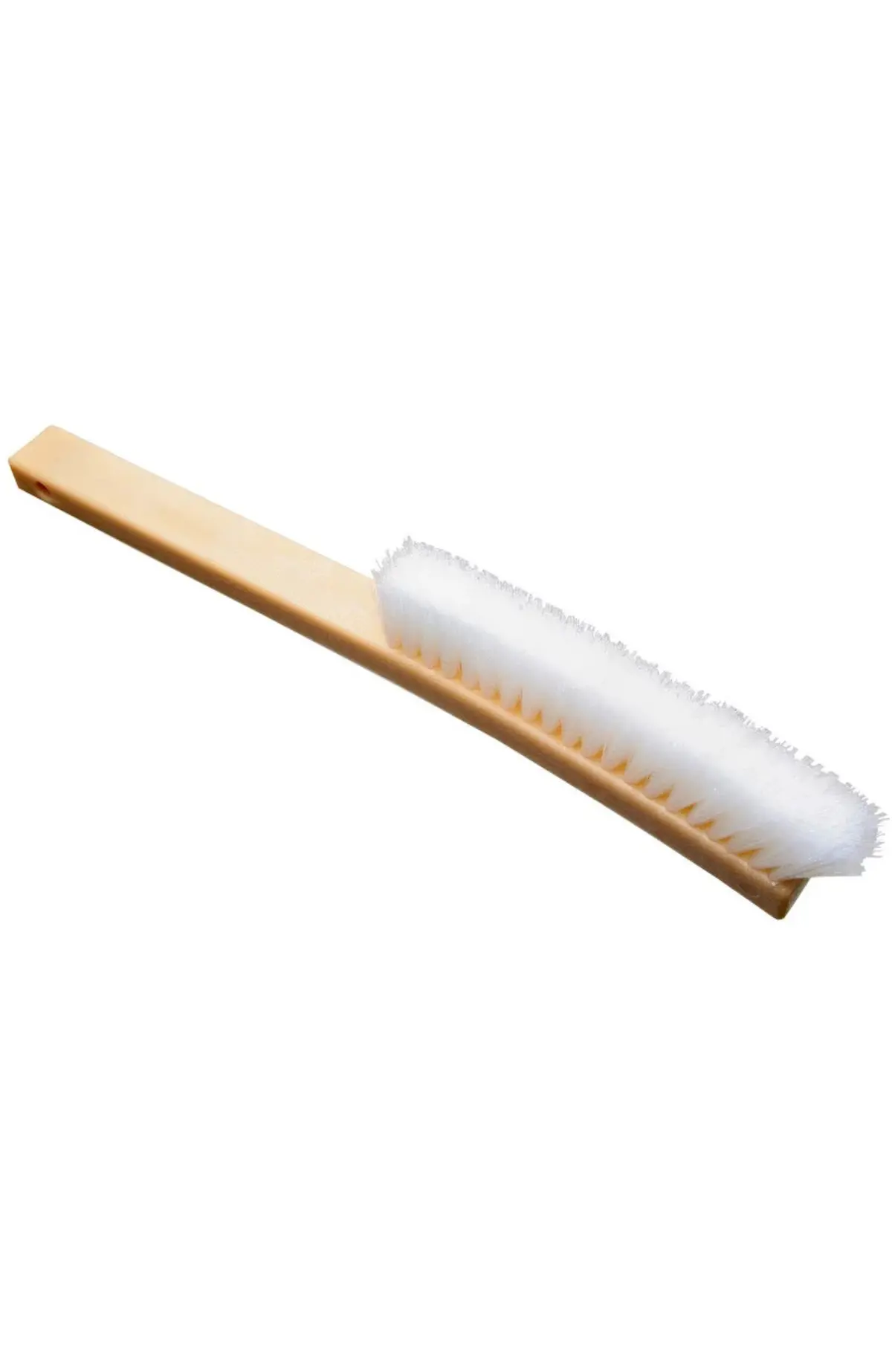 Braun Brush - Narrow Scrub Brush Nylon Curved Handle 1.125" Trim - 9417 1