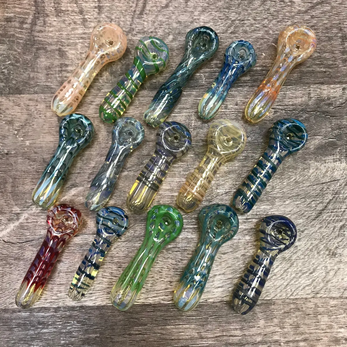 Braunch Assorted Fumed Spoons 1