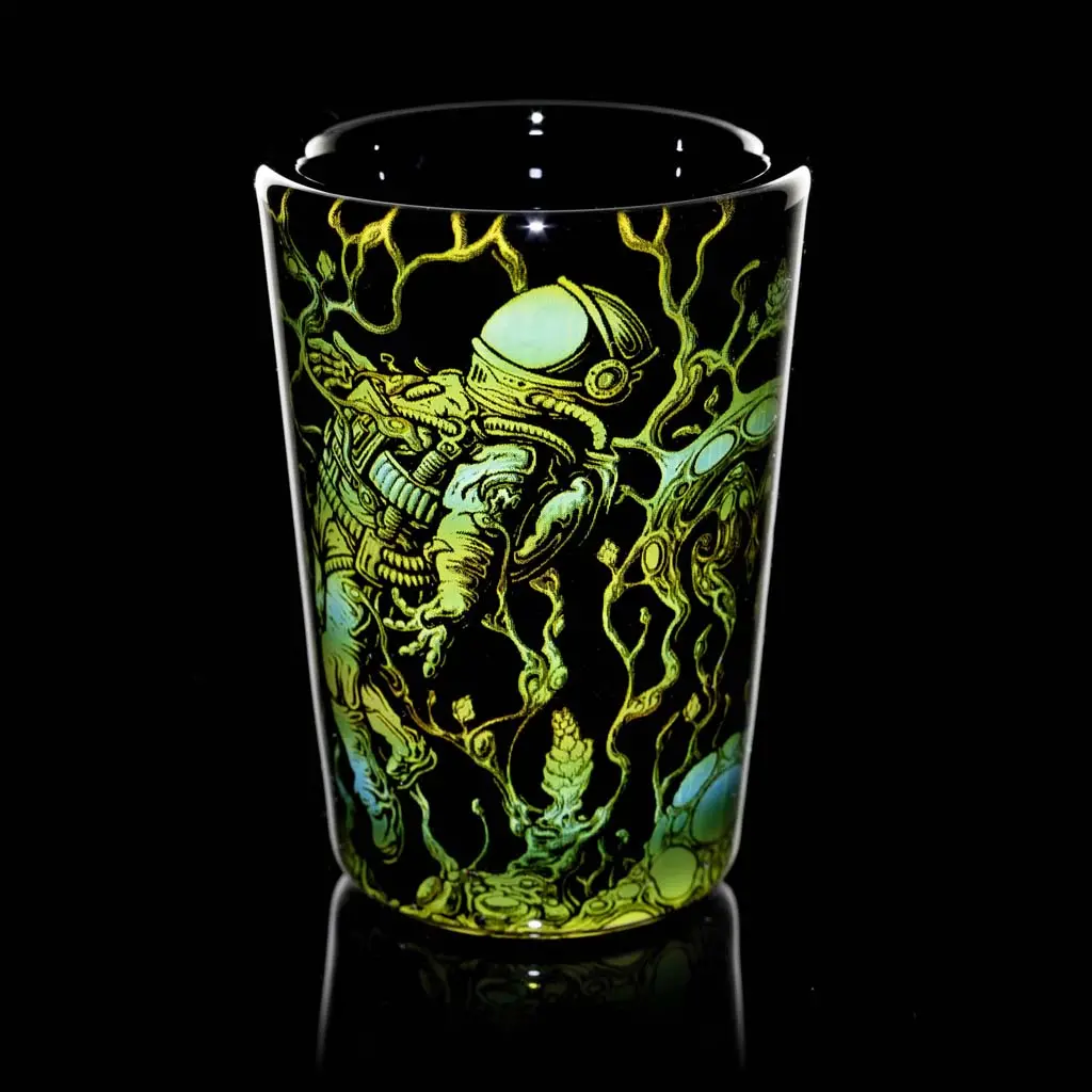 Mothership "Captive" Shot Glass 1