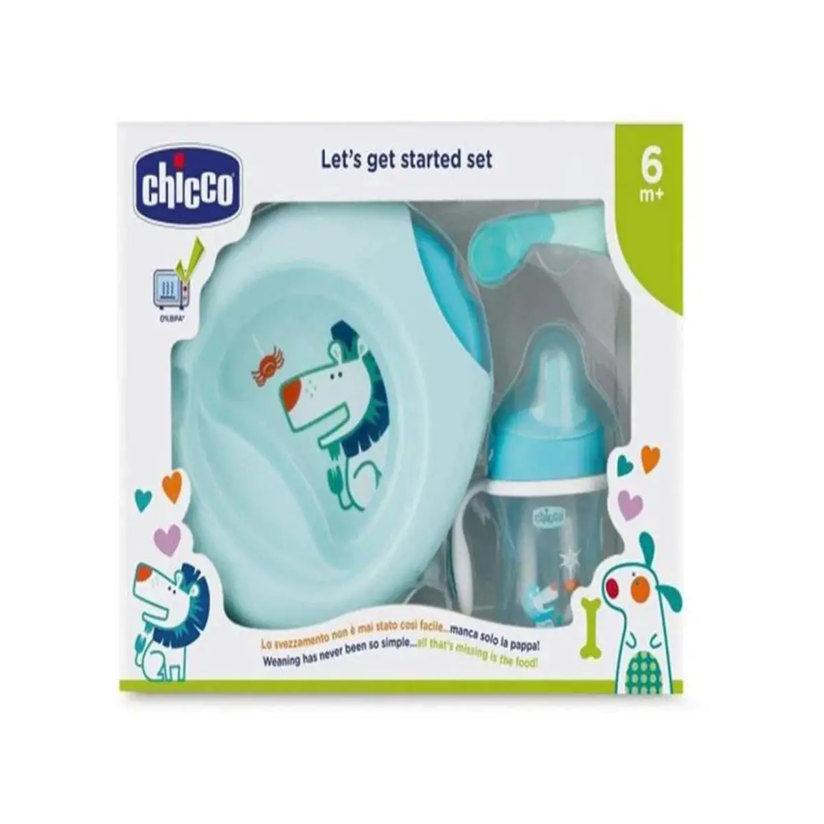 Kit De Alimentacion 6+ - Azul Chicco 2