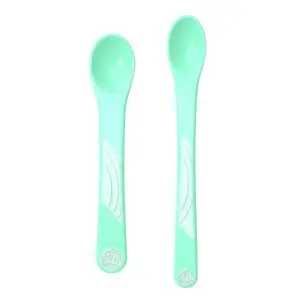 Cubiertos 2 Pk Verde Twistshake 1
