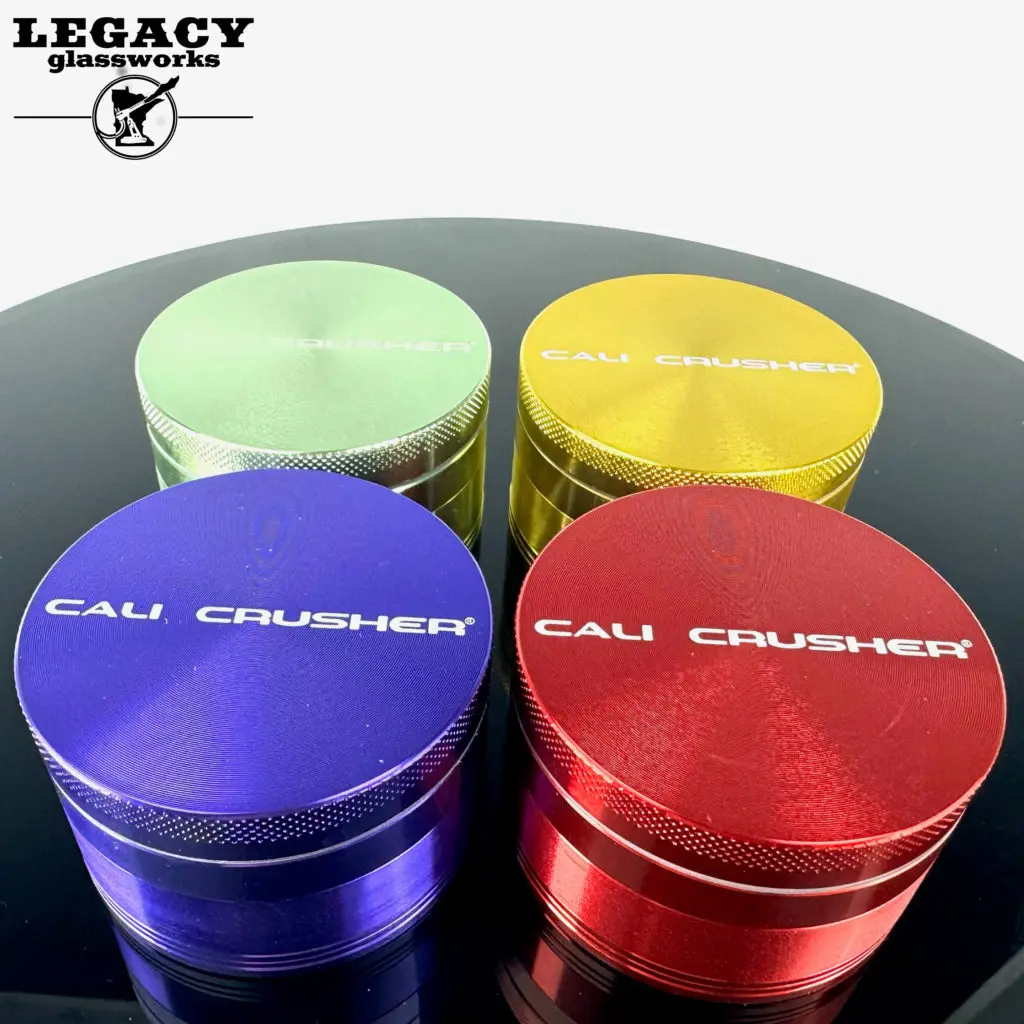 Cali Crusher Powder Coated 4-Piece Assorted Colors Grinder 1