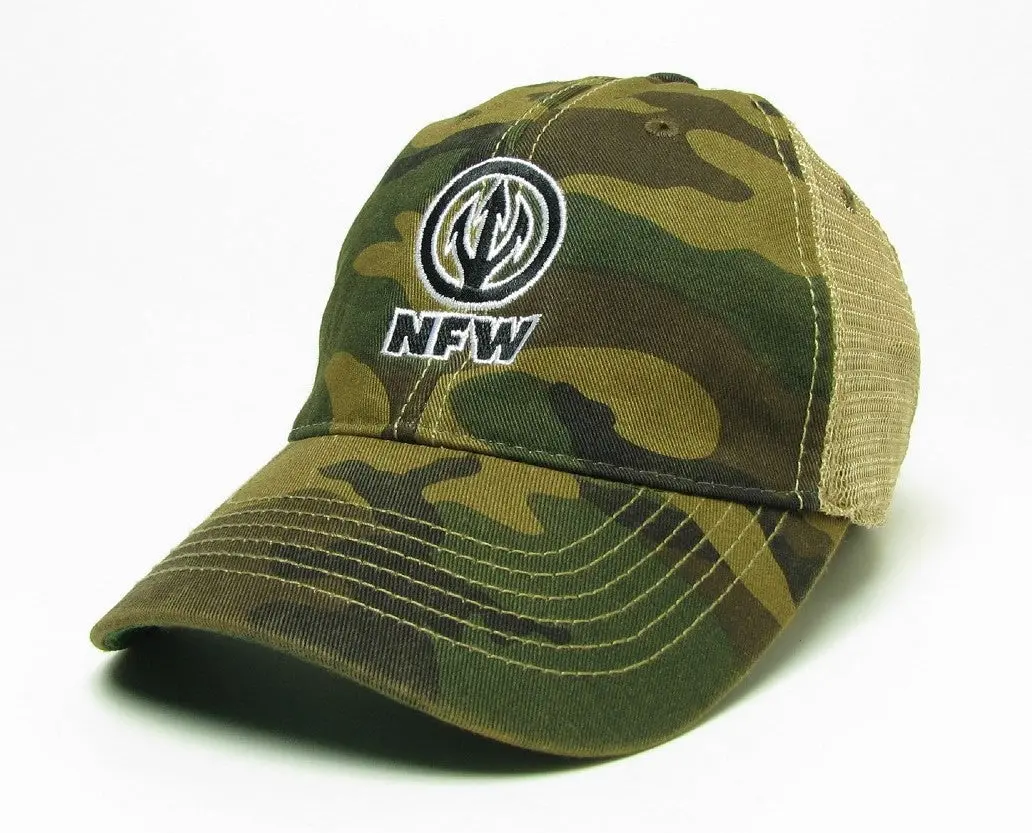 Nfw Trident Trucker Camo Hat 1