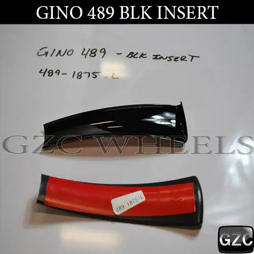 Gino 489  18" Black Clips (489-1875-L) 1