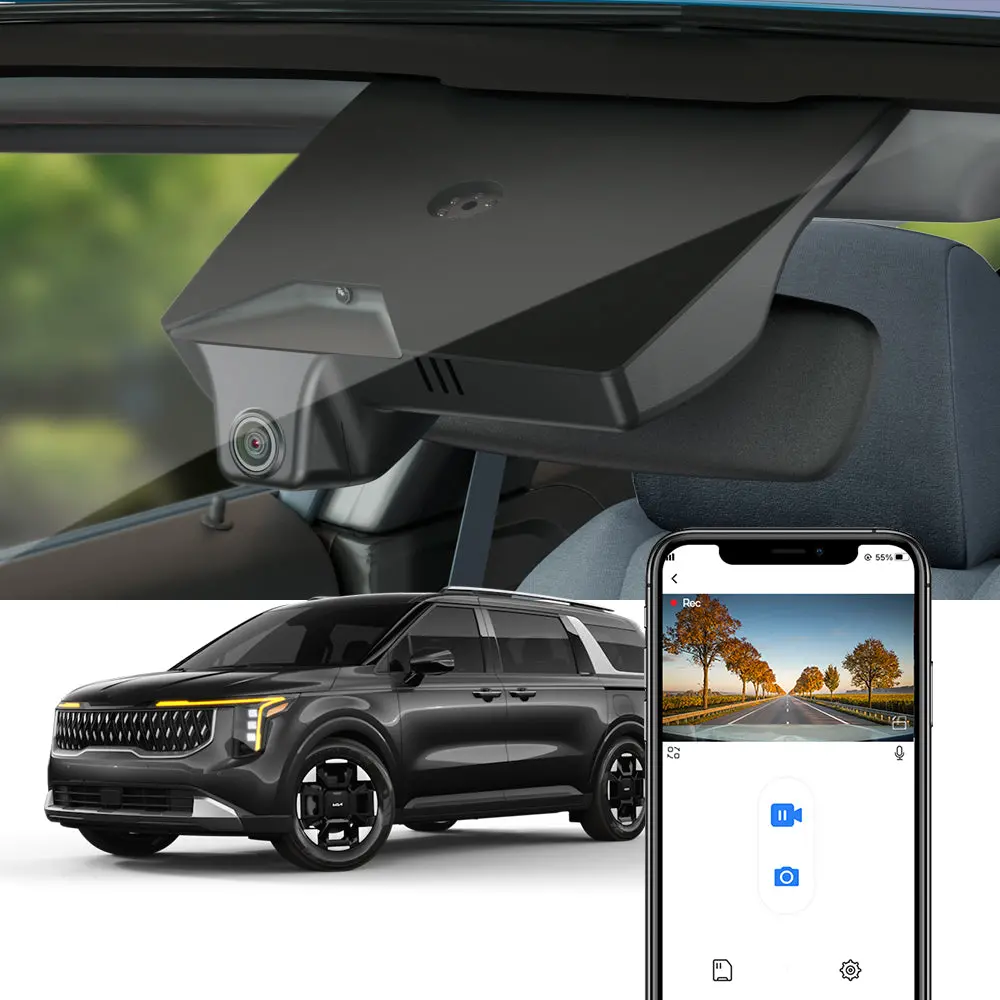 Fitcamx Dash Cam For Kia Carnival 2022-2026 1