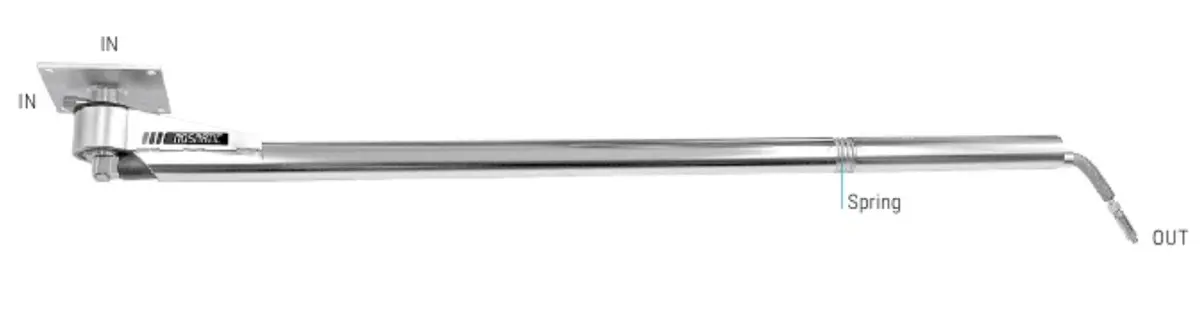 Mosmatic Ceiling Boom Inline Dkf With Flex Arm 4Ft 9In 66.509 1