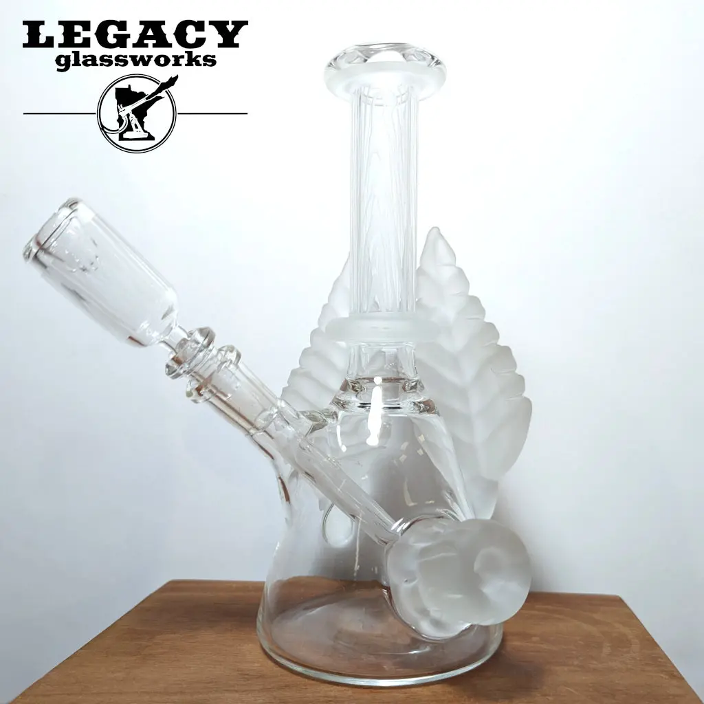 Chad G Frosted Clear Woodgrain Mini Tube 1