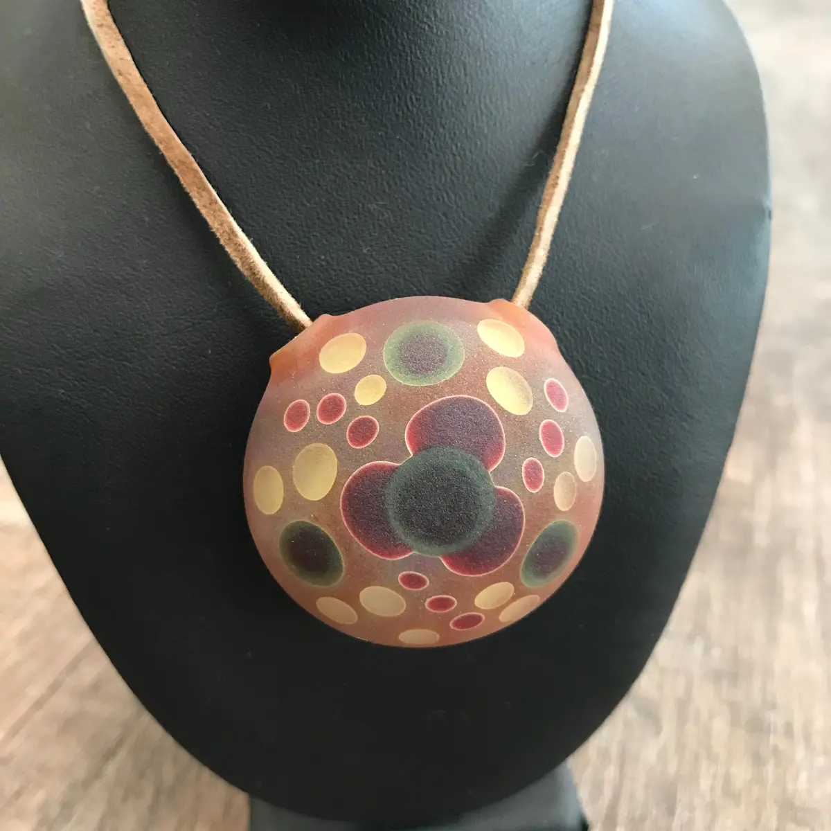 Chad G Sandblasted Pendant 1