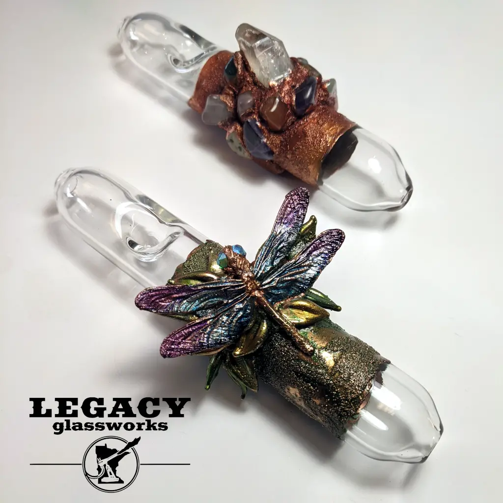 Cherry Glass Electroformed Steamroller 1