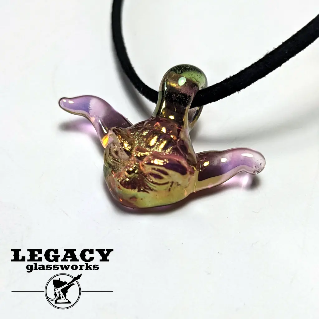 Cherry Glass Fumed Force Master Pendant 1