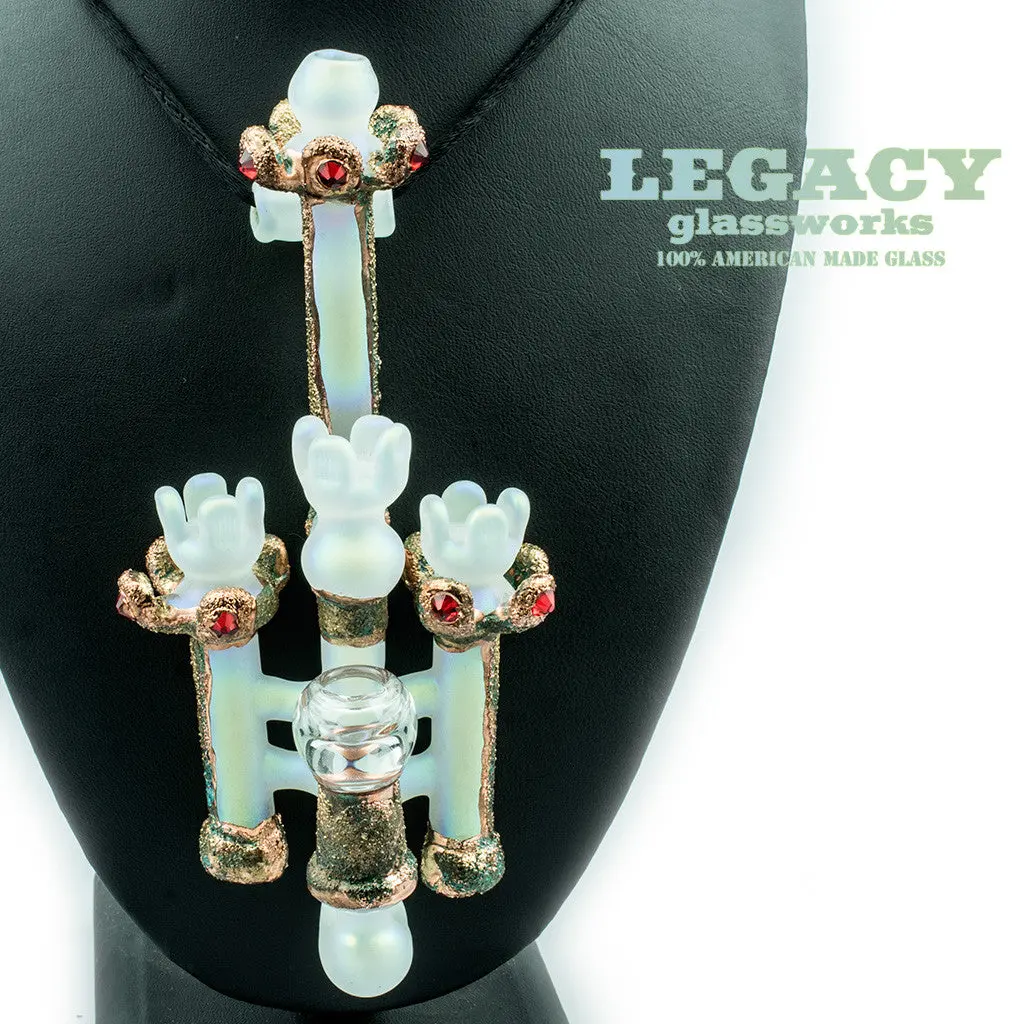 Cherry Glass Castle Pendant Rig 1