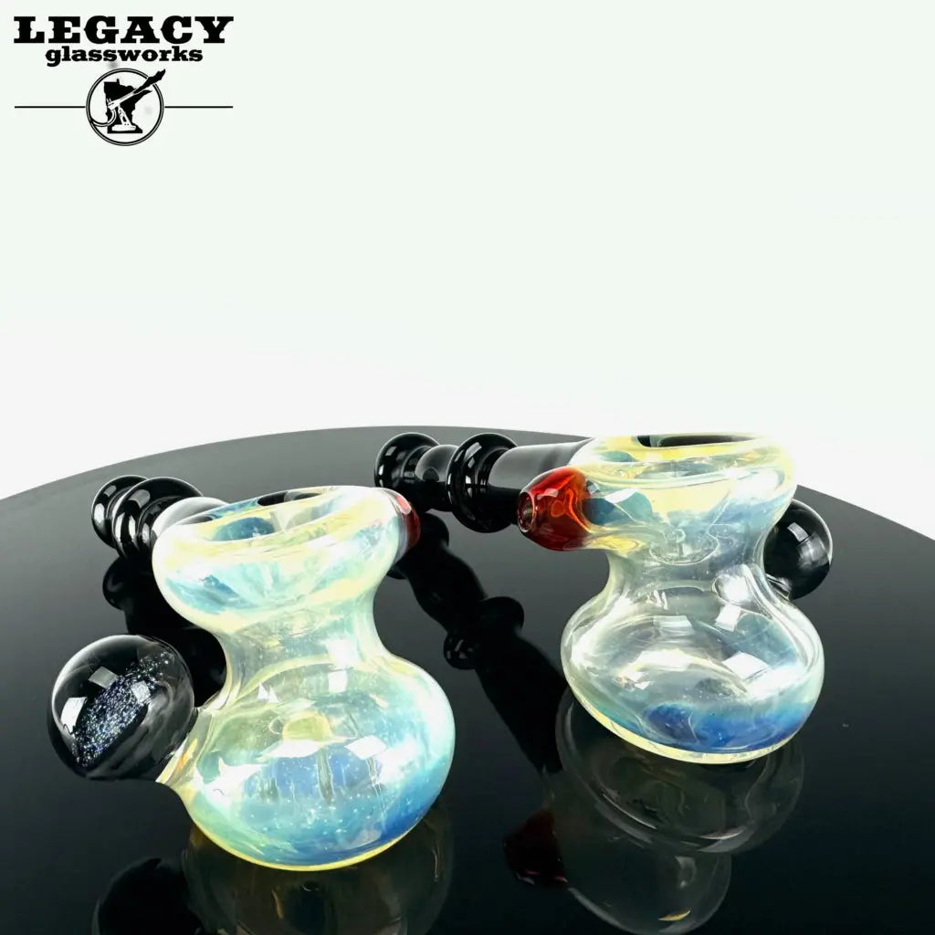 Cherry Glass Fume Dichro Cab Bubbler 1