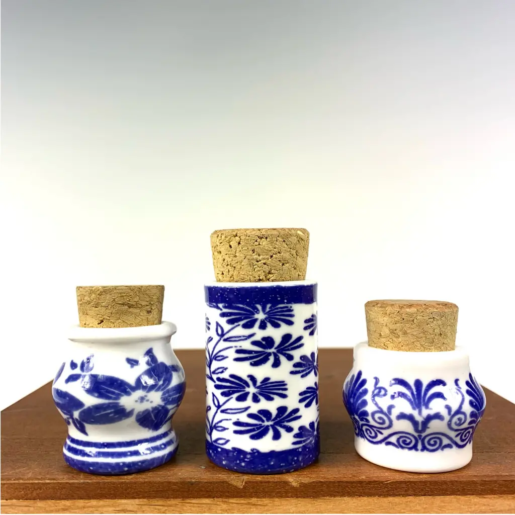 Kurt B Chinoiserie Tiny Jars 1