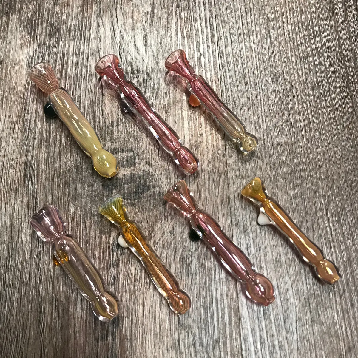 Evolve Glass Small Fumed Chillum 1
