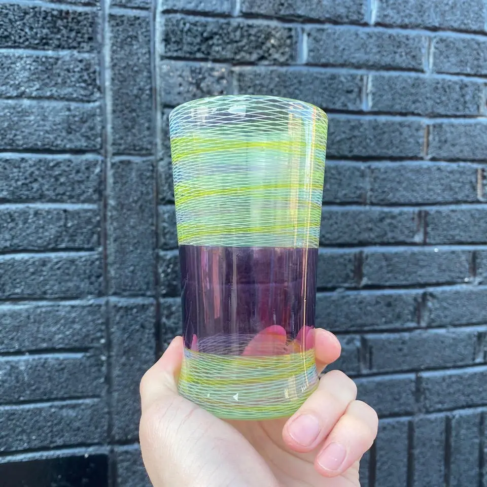 Congruent Creations X Bc Glass Reticello Cup 1