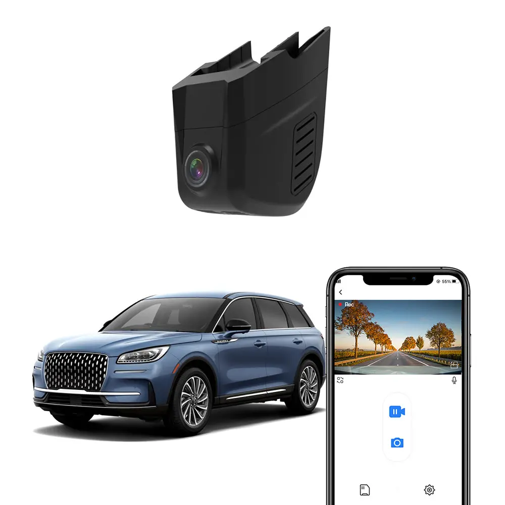 Fitcamx Dash Cam For Lincoln Corsair 2023-2026 1