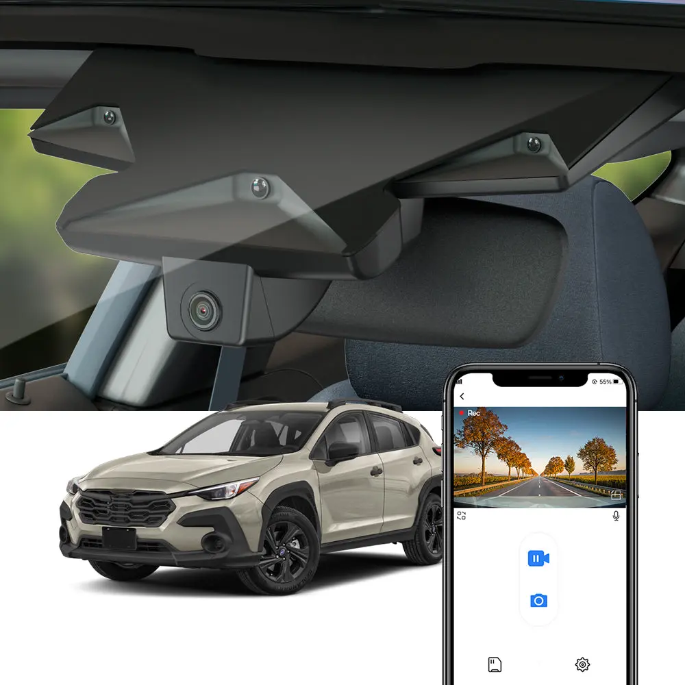 Fitcamx Dash Cam For Subaru Crosstrek 2024-2026 1