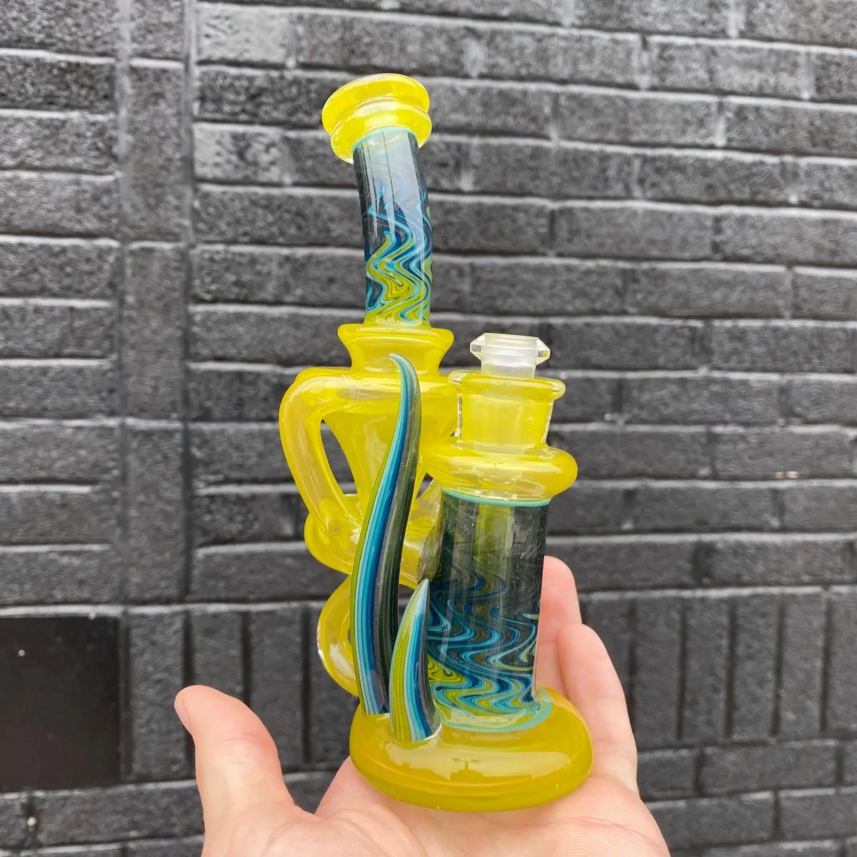 Crux Ghost Olive Mini Rebubbler 1