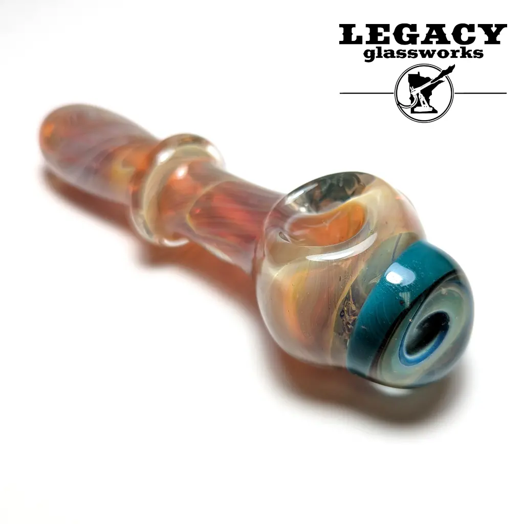 Cryptic Glass Vortex-Capped Spoon 1