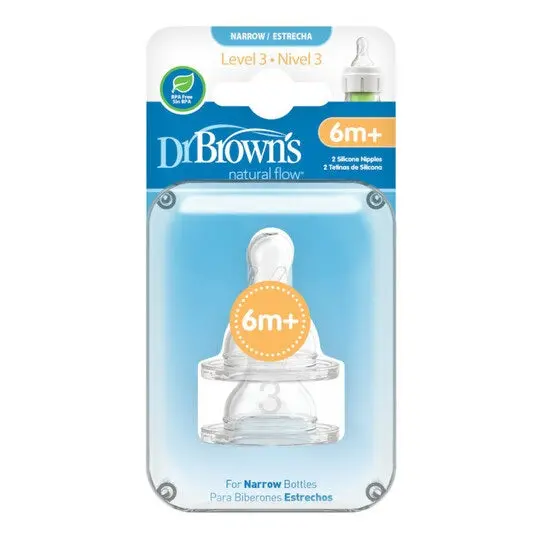 Tetina Cuello Estandar Nivel 3 - Dr Brown's 2