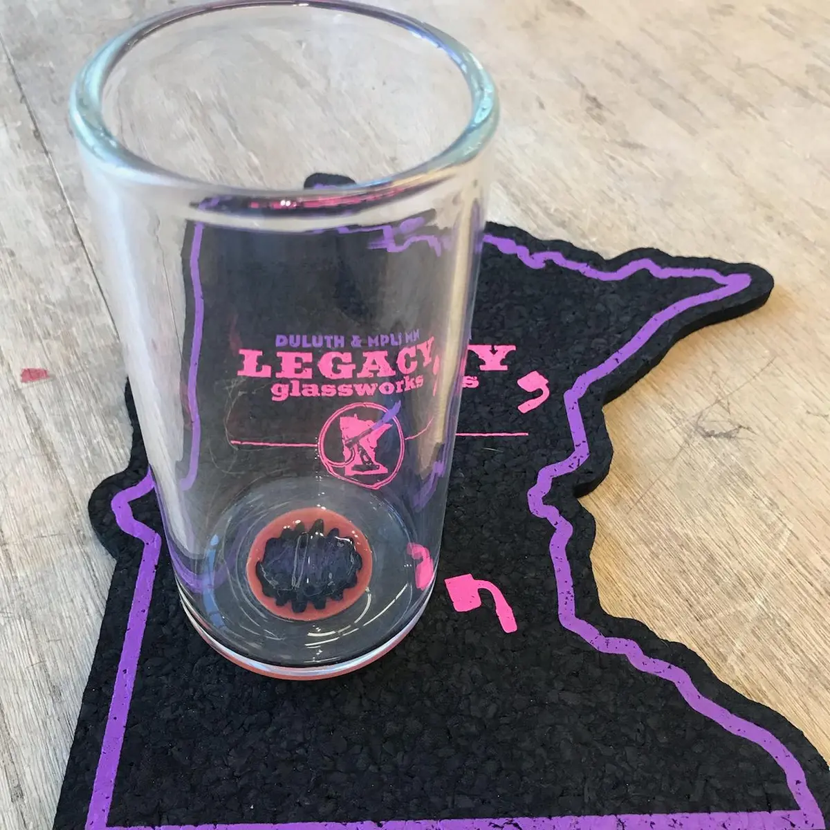 Dan Neff Beer Wig Wag Beer Glass 1