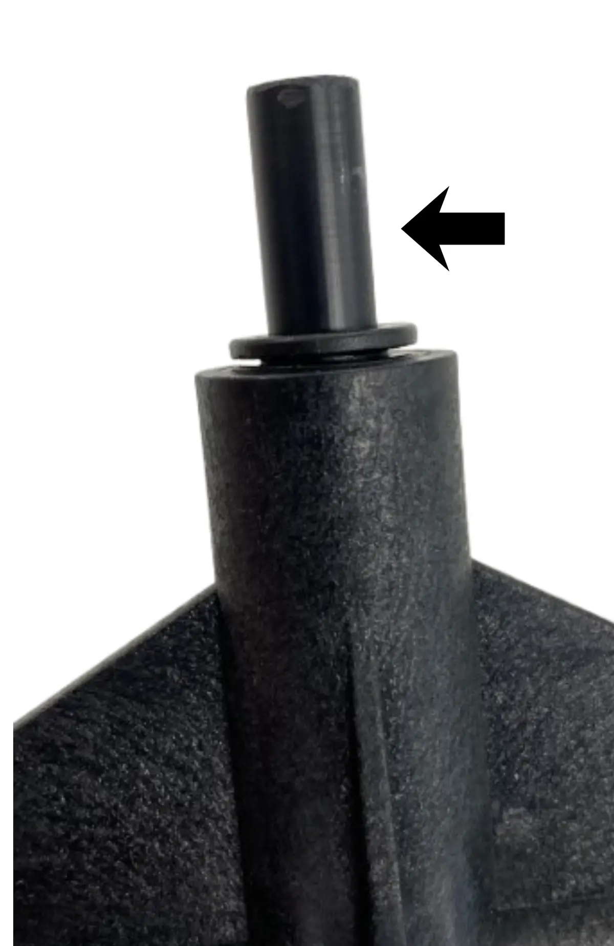 Ionic Systems Black Rigid Tube For Vertigo Quick Release Brush 1