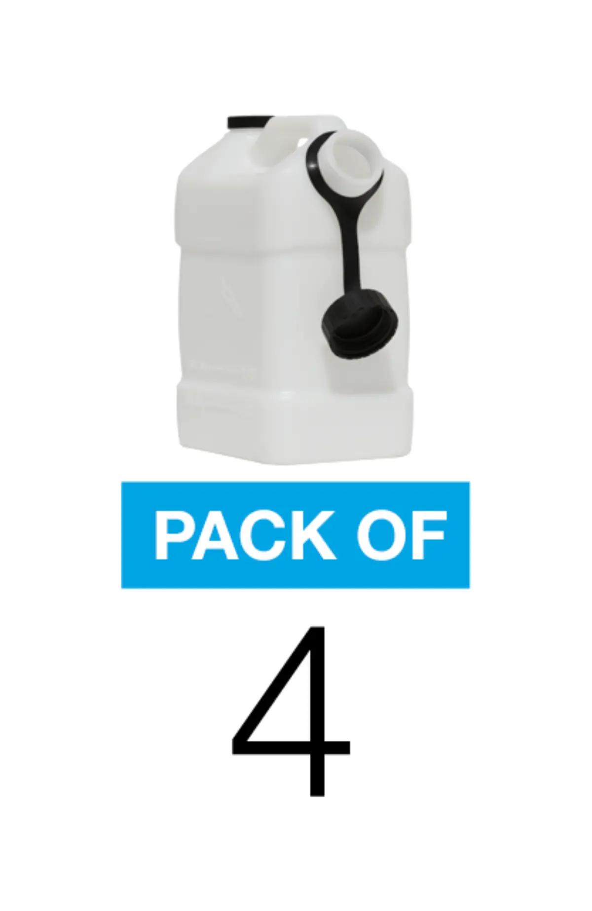 Mytee 7-Quart Big Mouth™️ Bottle (Pack Of 4) 1