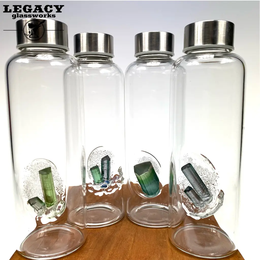 Digger Clear Bottle With Crystal Accent 1