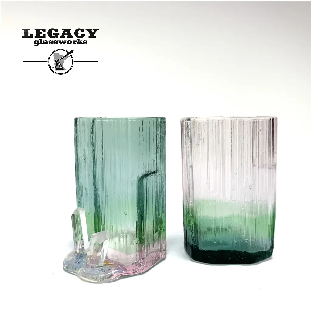 Digger Glass Watermelon Tourmaline Shot (Sake) Glass 1
